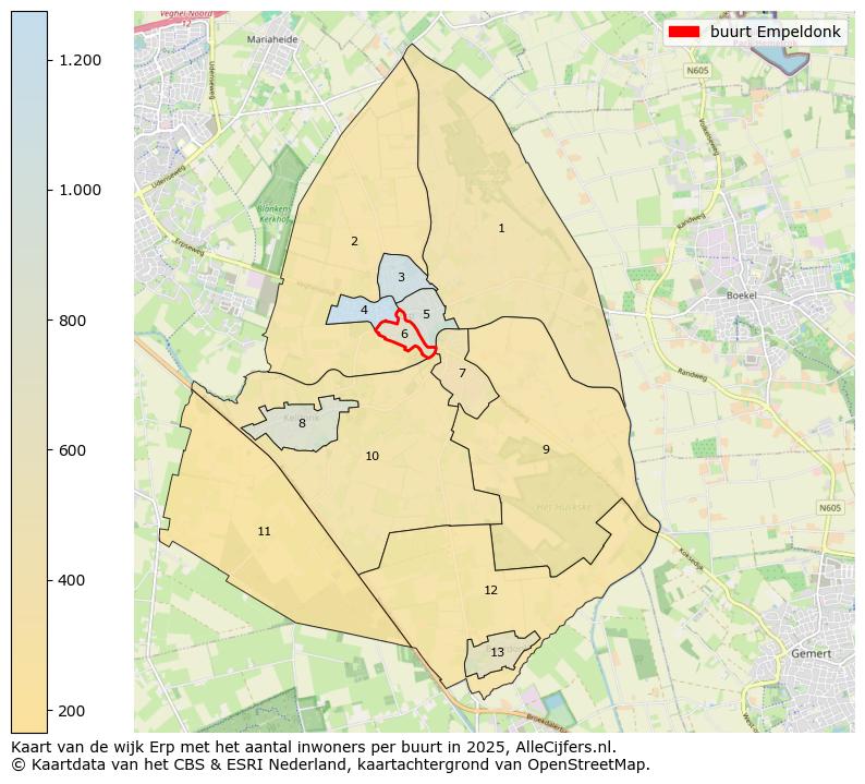 Afbeelding van de buurt Empeldonk op de kaart.