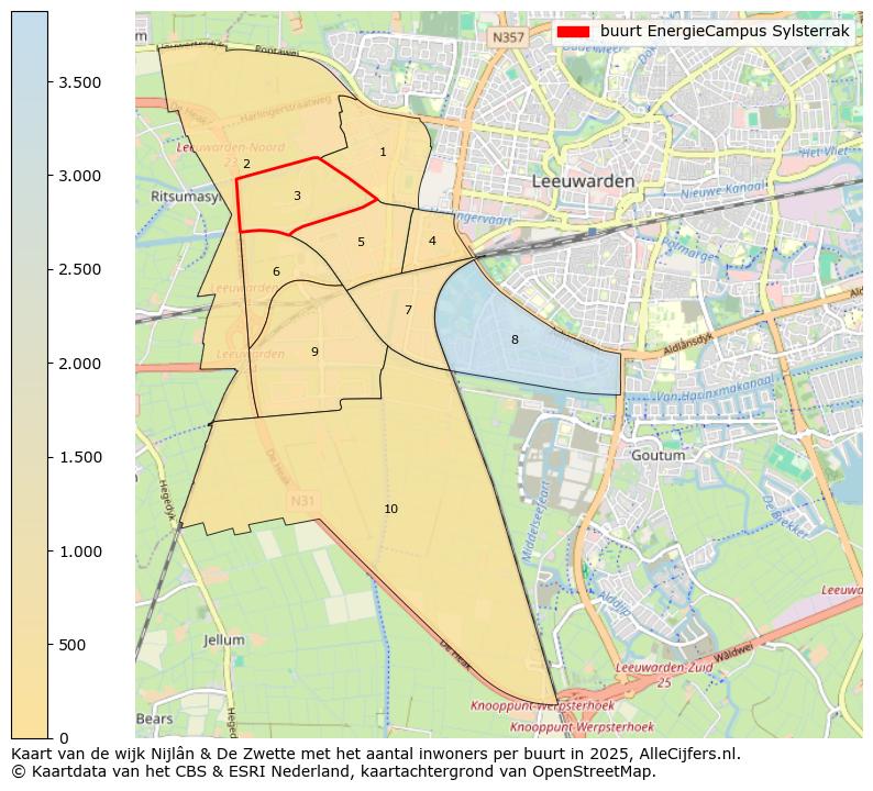 Afbeelding van de buurt EnergieCampus Sylsterrak op de kaart.