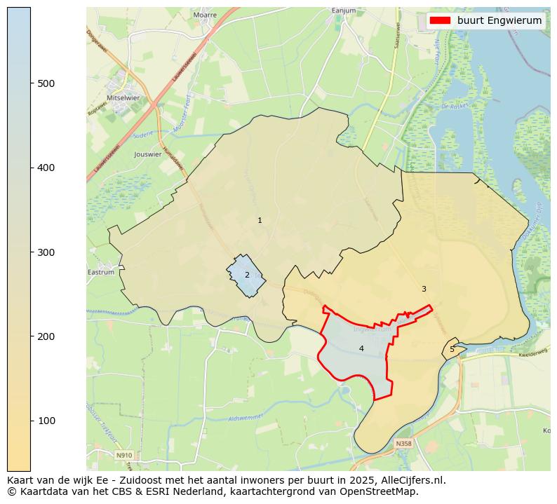 Afbeelding van de buurt Engwierum op de kaart.