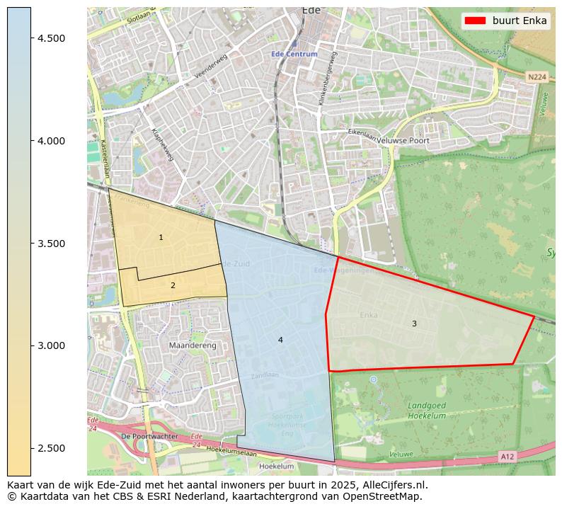 Afbeelding van de buurt Enka op de kaart.