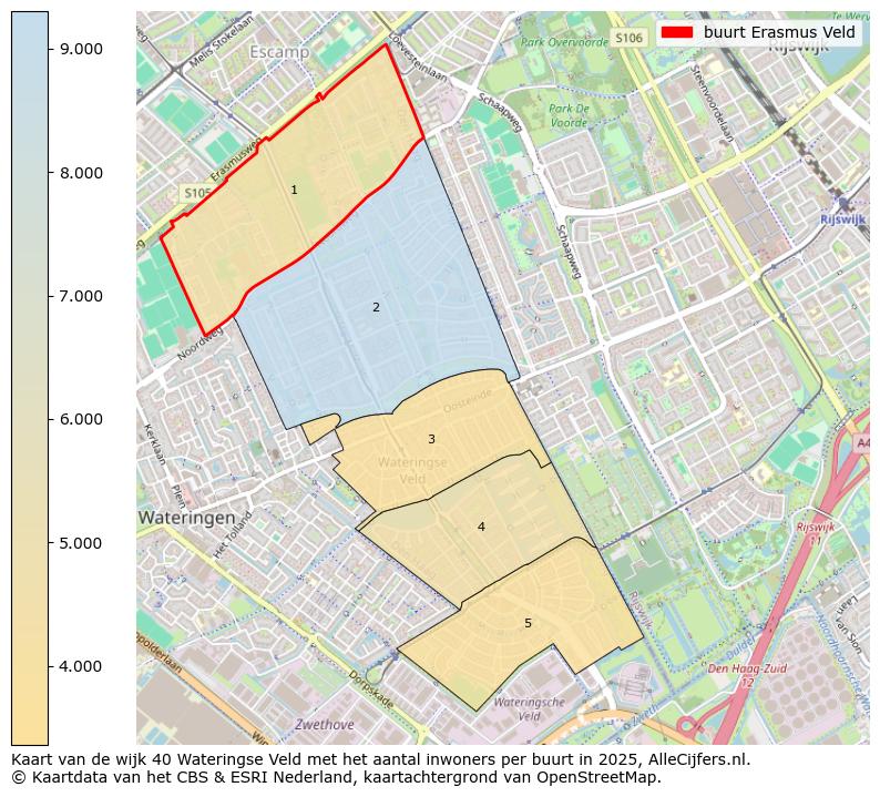 Afbeelding van de buurt Erasmus Veld op de kaart.