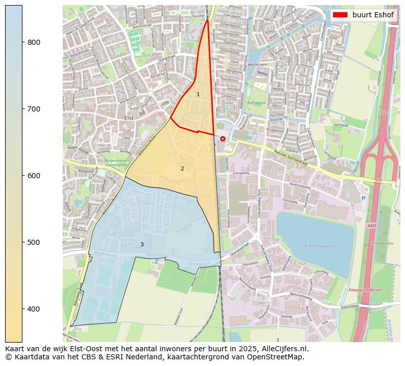 Afbeelding van de buurt Eshof op de kaart.