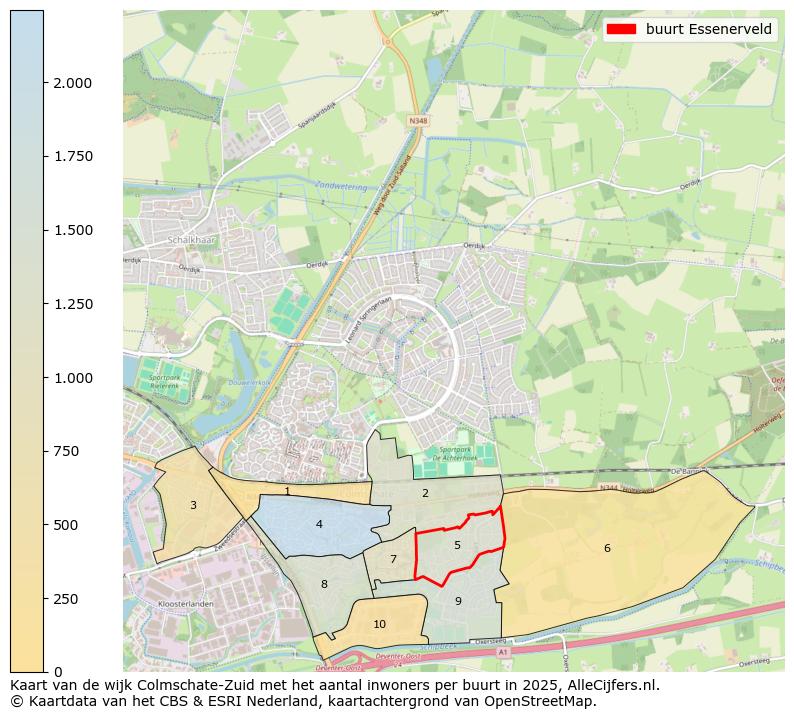 Afbeelding van de buurt Essenerveld op de kaart.