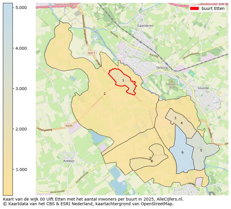 Afbeelding van de buurt Etten op de kaart.