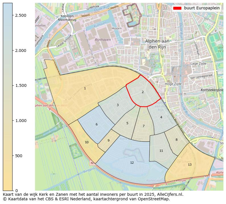 Afbeelding van de buurt Europaplein op de kaart.