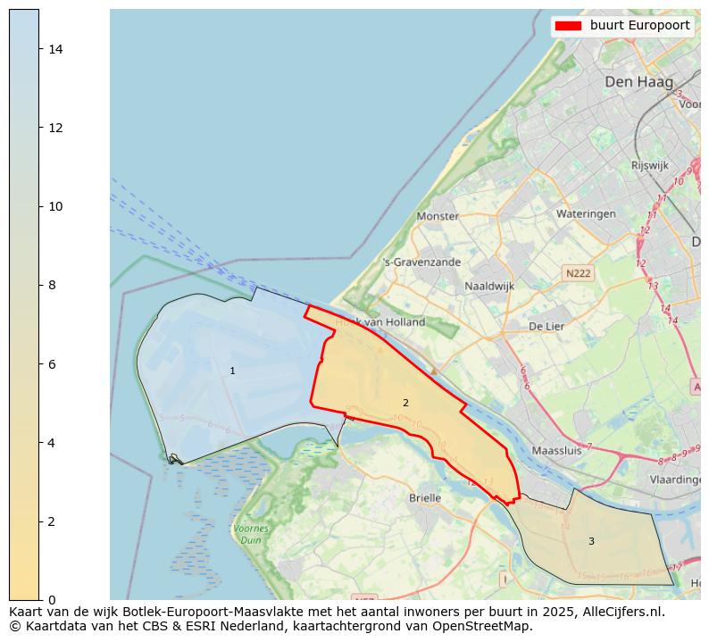 Afbeelding van de buurt Europoort op de kaart.