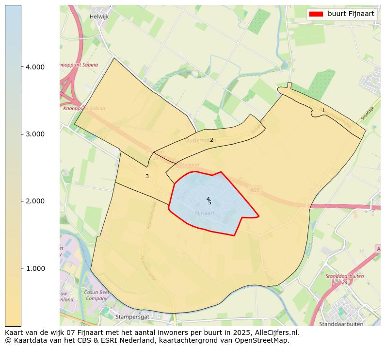 Afbeelding van de buurt Fijnaart op de kaart.