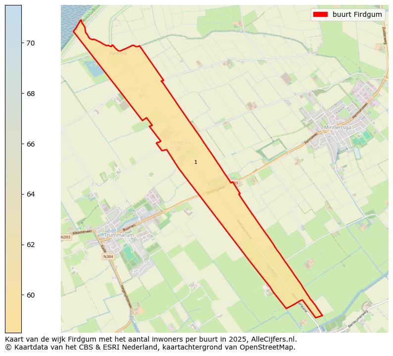 Afbeelding van de buurt Firdgum op de kaart.