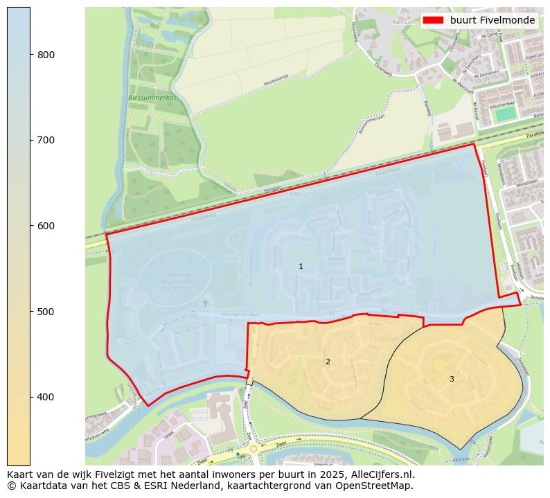 Afbeelding van de buurt Fivelmonde op de kaart.