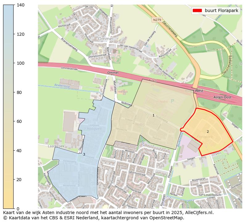 Afbeelding van de buurt Florapark op de kaart.