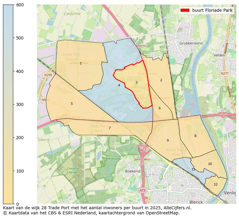 Afbeelding van de buurt Floriade Park op de kaart.