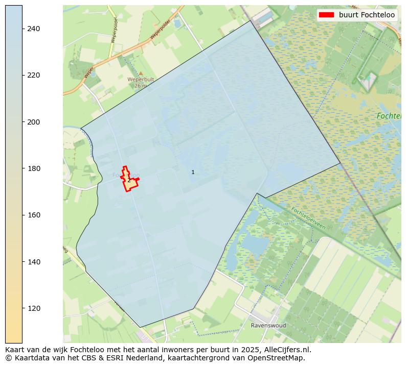 Afbeelding van de buurt Fochteloo op de kaart.