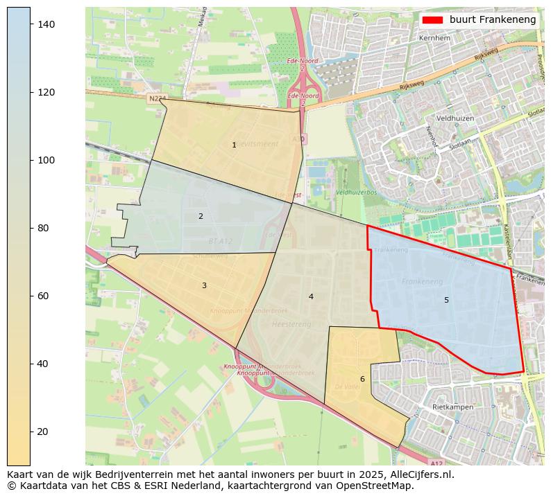 Afbeelding van de buurt Frankeneng op de kaart.