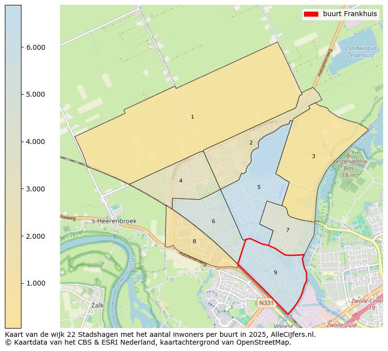 Afbeelding van de buurt Frankhuis op de kaart.