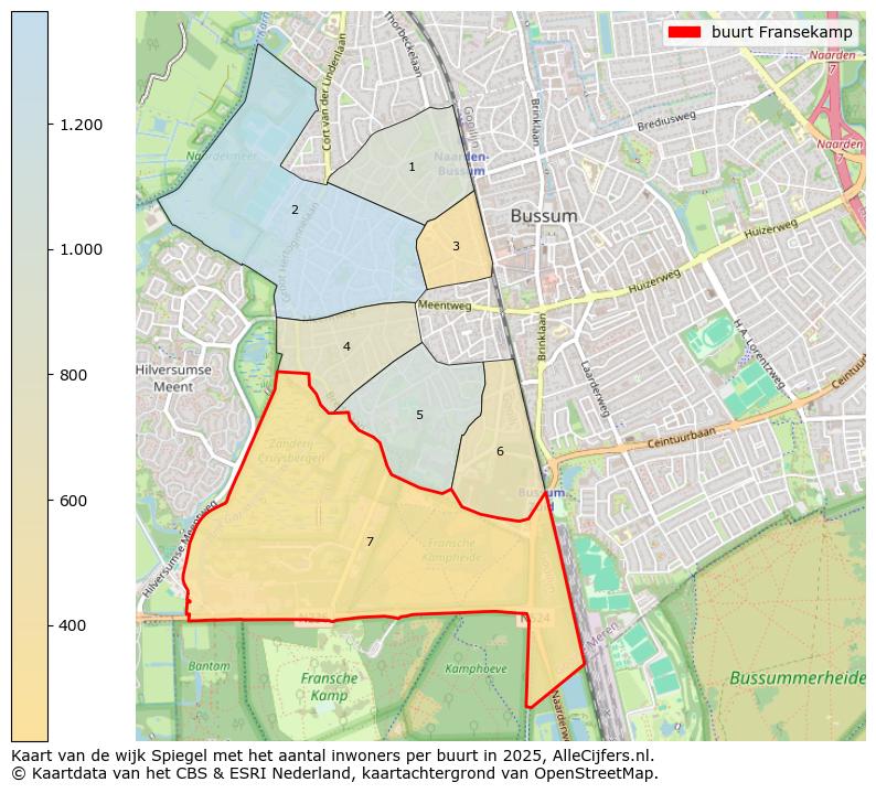 Afbeelding van de buurt Fransekamp op de kaart.