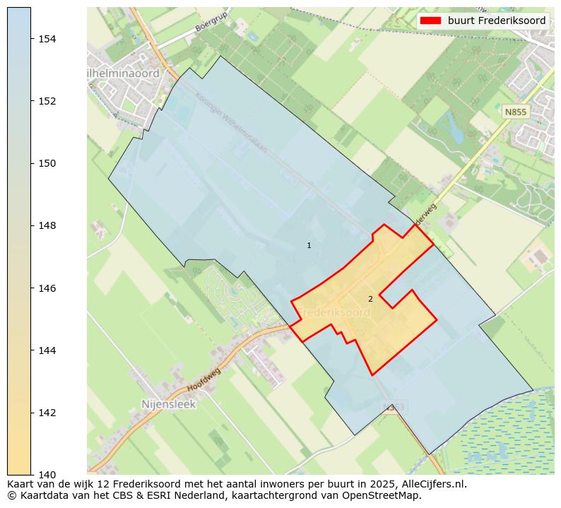 Afbeelding van de buurt Frederiksoord op de kaart.