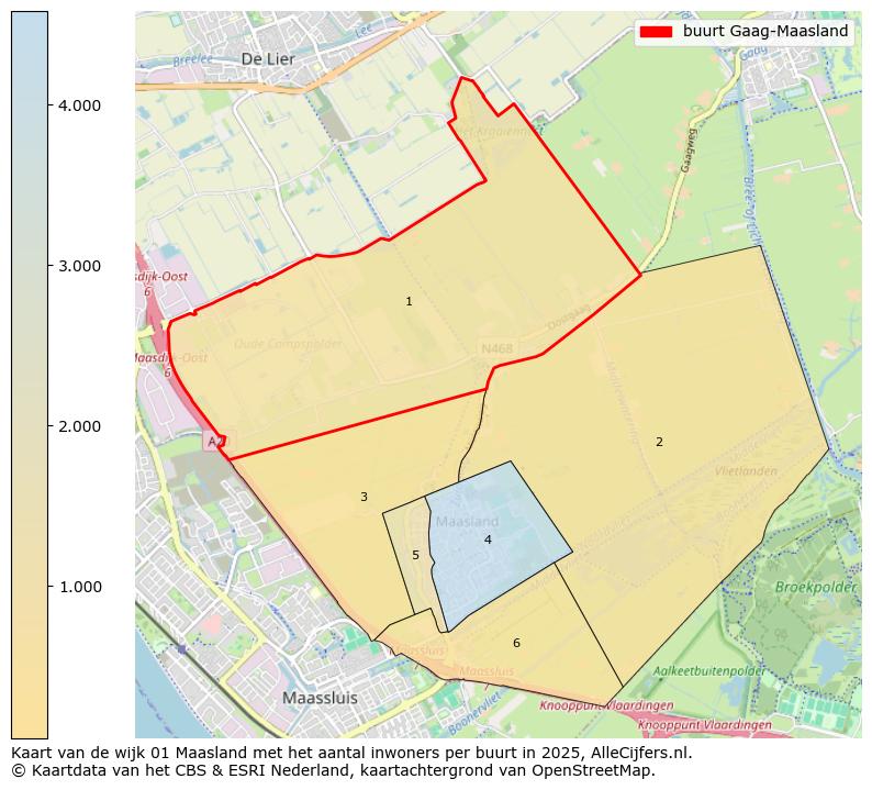 Afbeelding van de buurt Gaag-Maasland op de kaart.