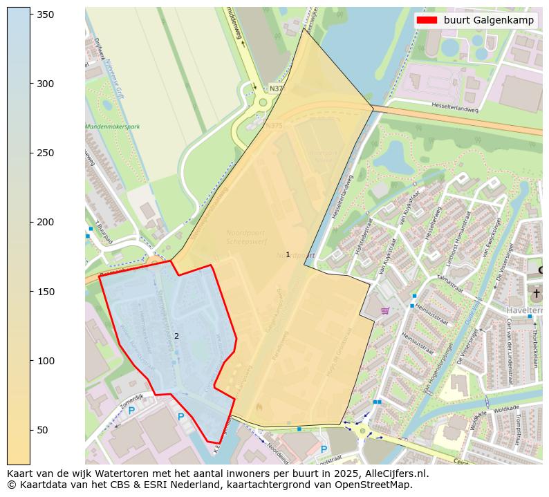 Afbeelding van de buurt Galgenkamp op de kaart.