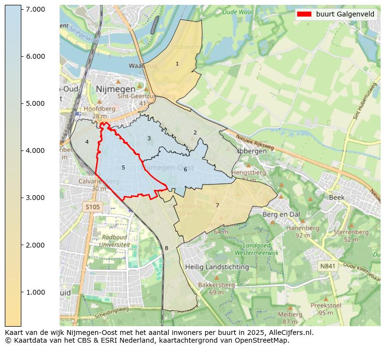 Afbeelding van de buurt Galgenveld op de kaart.