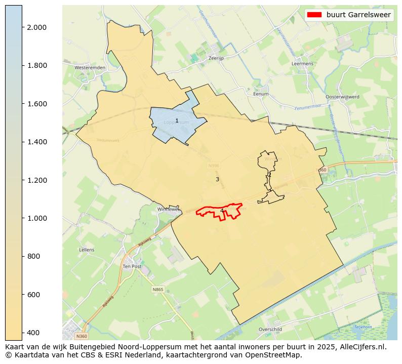 Afbeelding van de buurt Garrelsweer op de kaart.