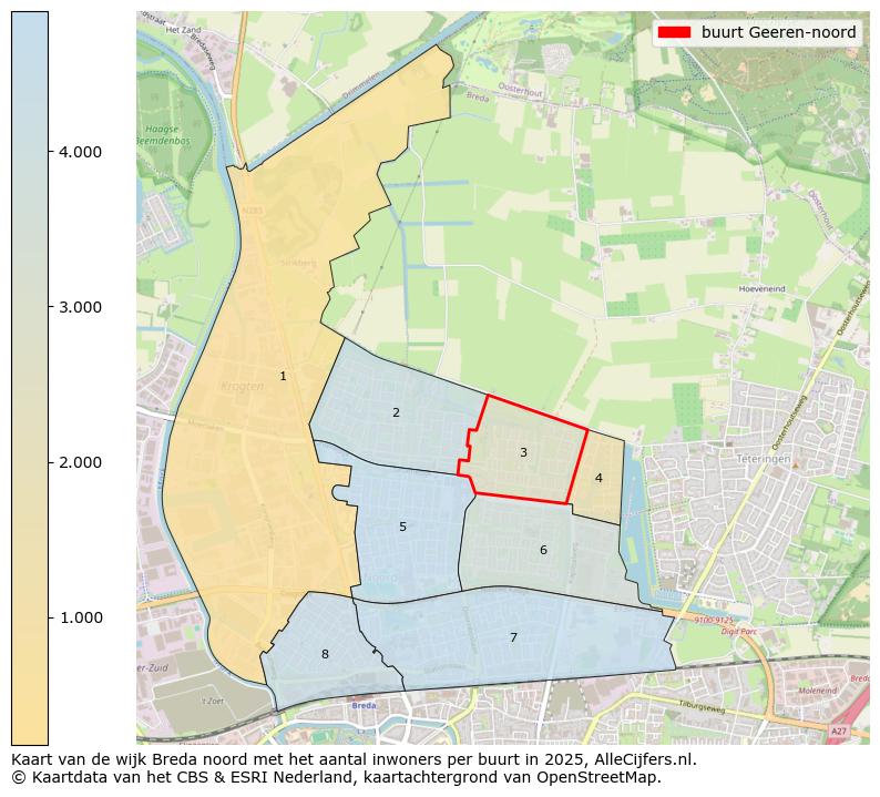 Afbeelding van de buurt Geeren-noord op de kaart.