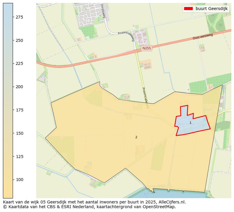 Afbeelding van de buurt Geersdijk op de kaart.