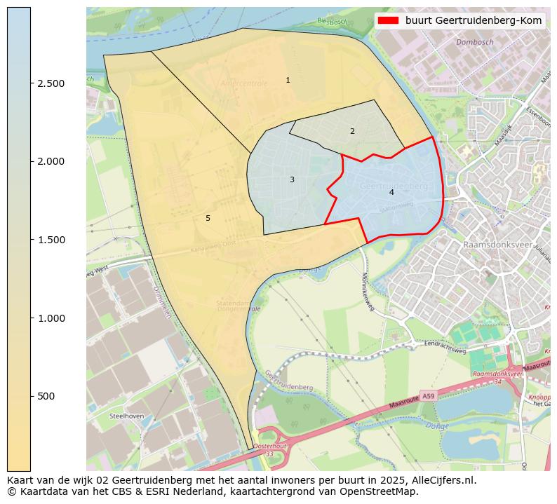 Afbeelding van de buurt Geertruidenberg-Kom op de kaart.