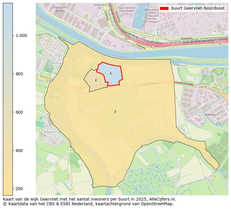 Afbeelding van de buurt Geervliet-Noordoost op de kaart.