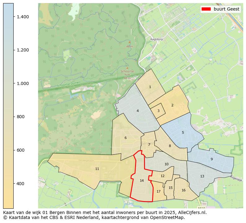 Afbeelding van de buurt Geest op de kaart.