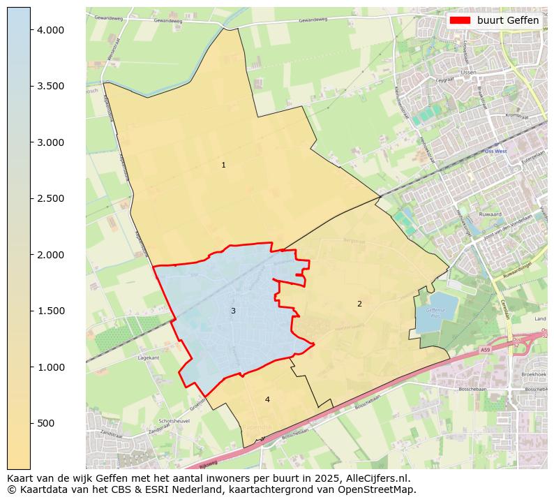 Afbeelding van de buurt Geffen op de kaart.