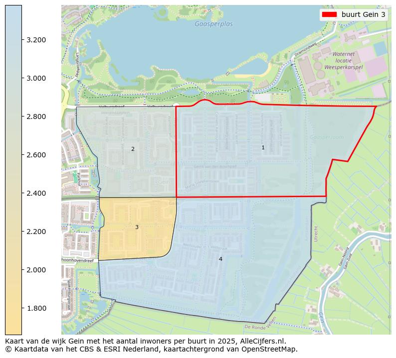 Afbeelding van de buurt Gein 3 op de kaart.