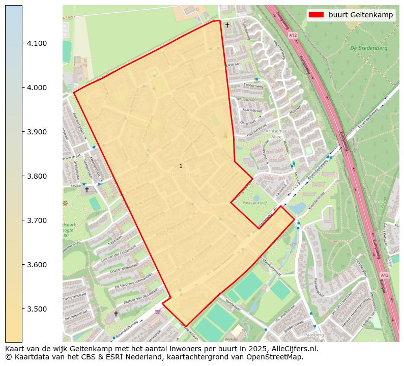 Afbeelding van de buurt Geitenkamp op de kaart.