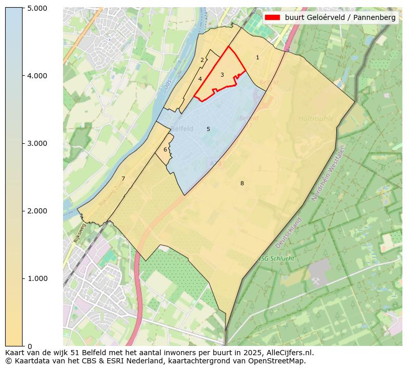 Afbeelding van de buurt Geloérveld / Pannenberg op de kaart.