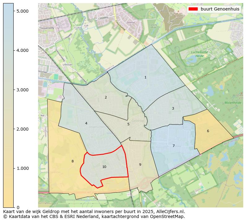 Afbeelding van de buurt Genoenhuis op de kaart.