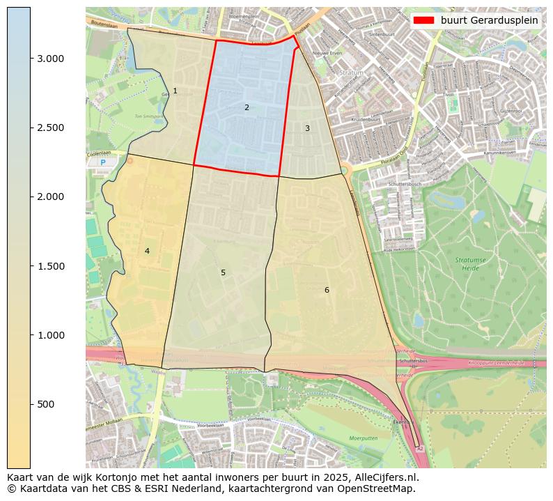 Afbeelding van de buurt Gerardusplein op de kaart.