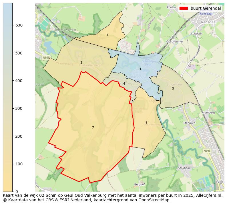 Afbeelding van de buurt Gerendal op de kaart.
