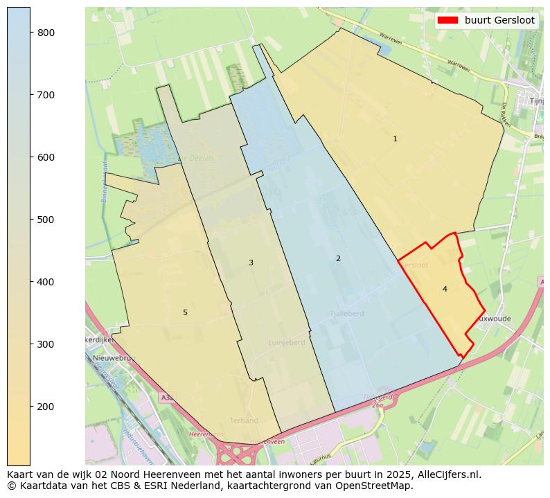 Afbeelding van de buurt Gersloot op de kaart.