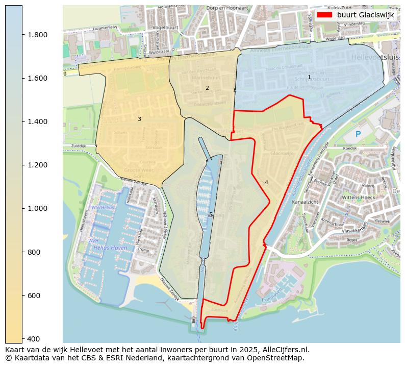 Afbeelding van de buurt Glaciswijk op de kaart.