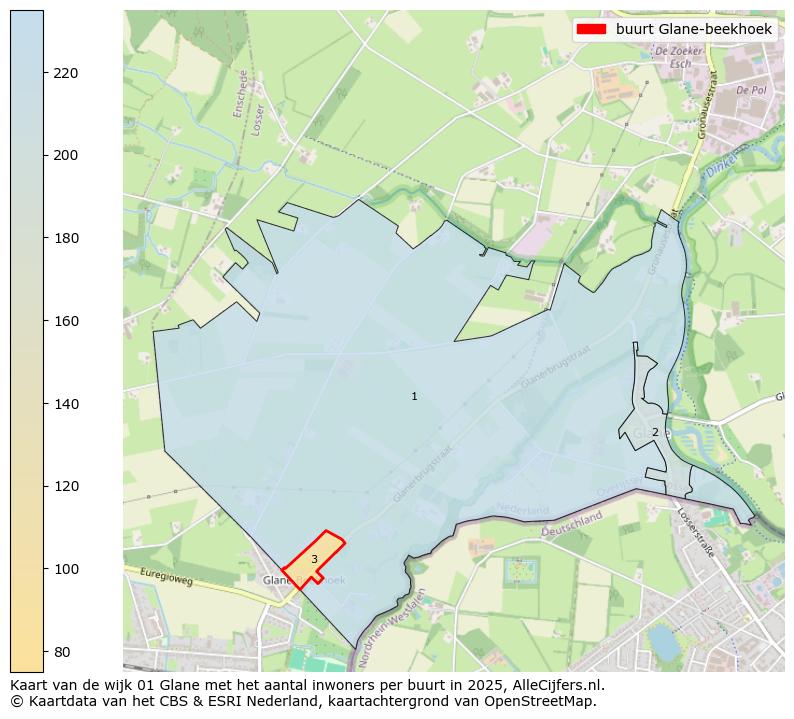 Afbeelding van de buurt Glane-beekhoek op de kaart.