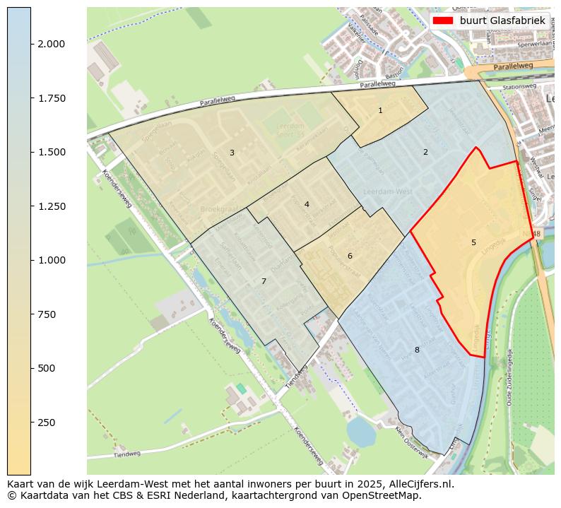 Afbeelding van de buurt Glasfabriek op de kaart.