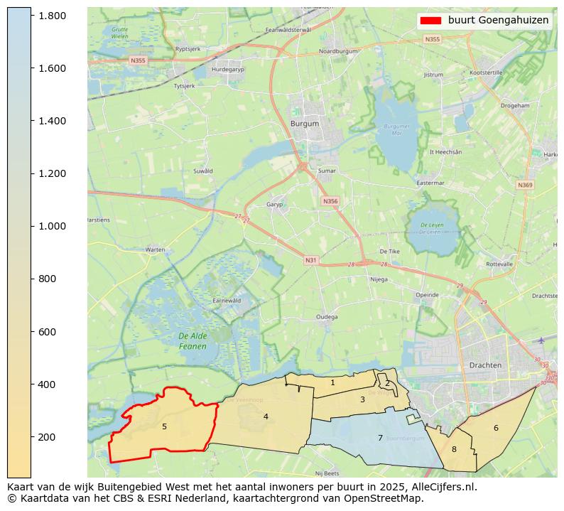 Afbeelding van de buurt Goengahuizen op de kaart.
