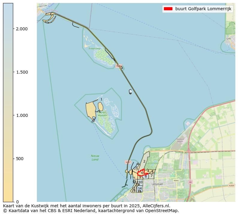 Afbeelding van de buurt Golfpark Lommerrijk op de kaart.