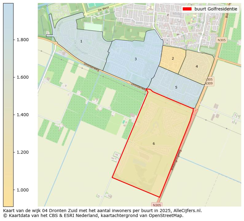 Afbeelding van de buurt Golfresidentie op de kaart.