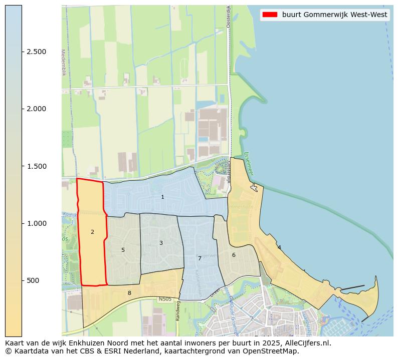 Afbeelding van de buurt Gommerwijk West-West op de kaart.