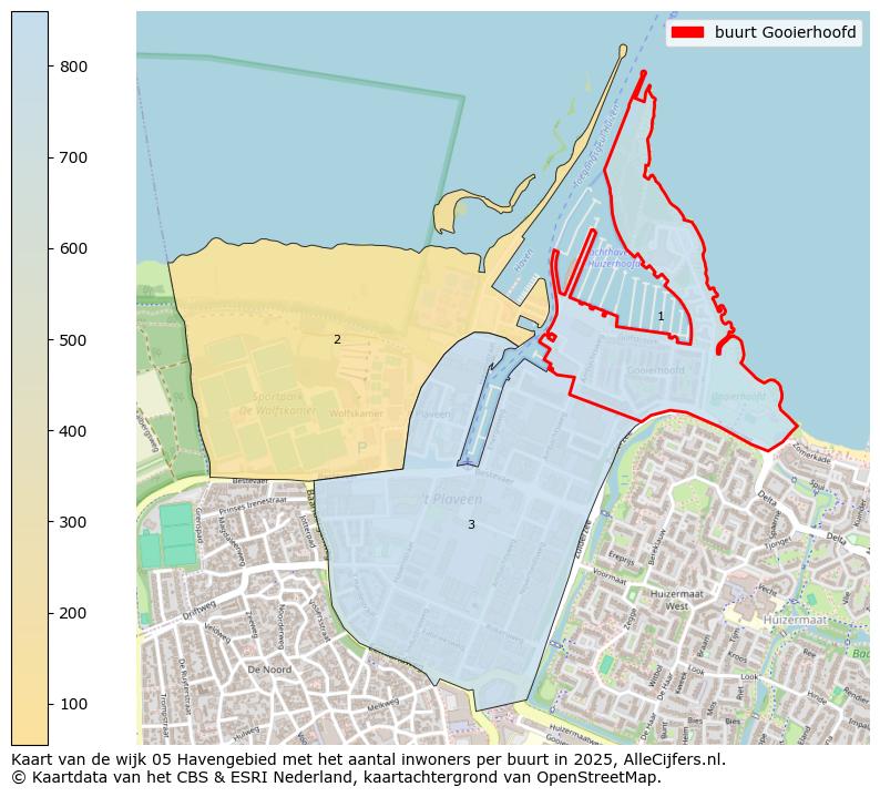 Afbeelding van de buurt Gooierhoofd op de kaart.