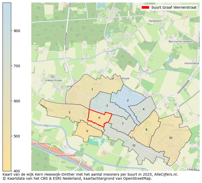 Afbeelding van de buurt Graaf Wernerstraat op de kaart.