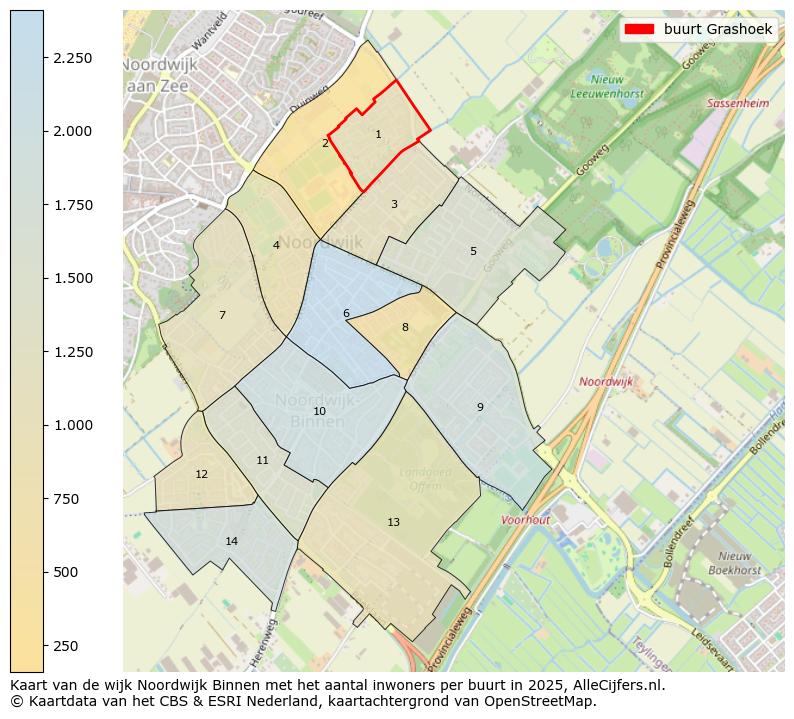 Afbeelding van de buurt Grashoek op de kaart.