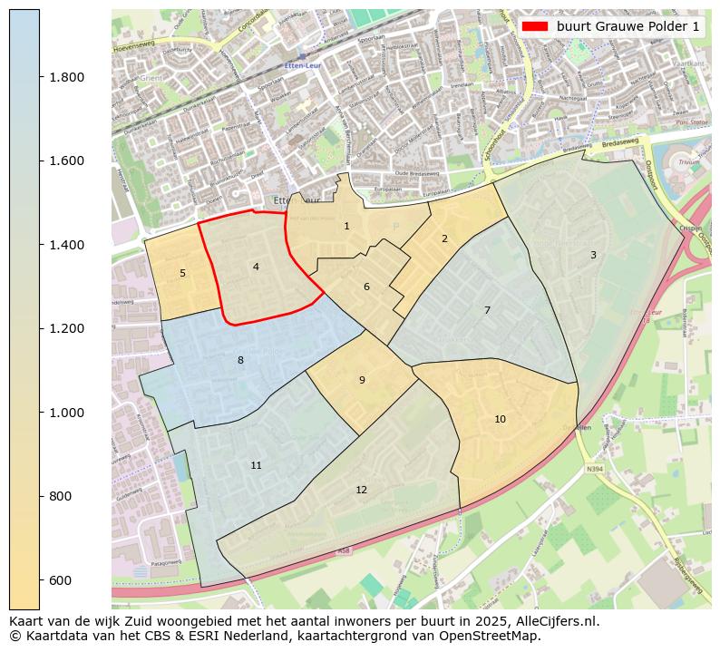 Afbeelding van de buurt Grauwe Polder 1 op de kaart.