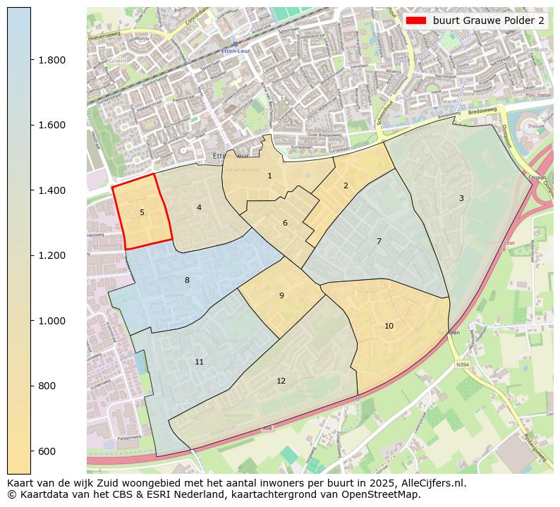 Afbeelding van de buurt Grauwe Polder 2 op de kaart.