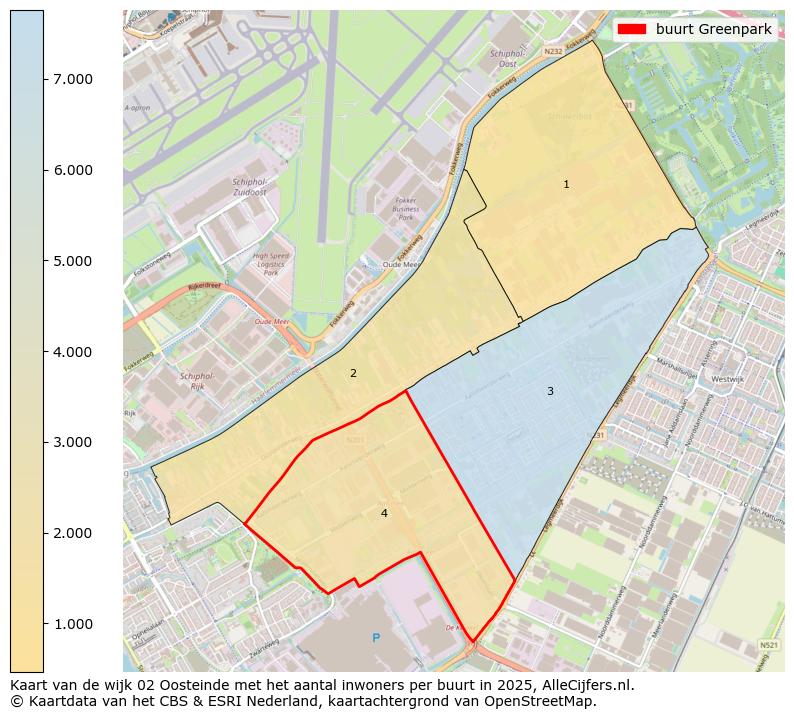 Afbeelding van de buurt Greenpark op de kaart.